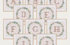 Christmas Initial Ornament