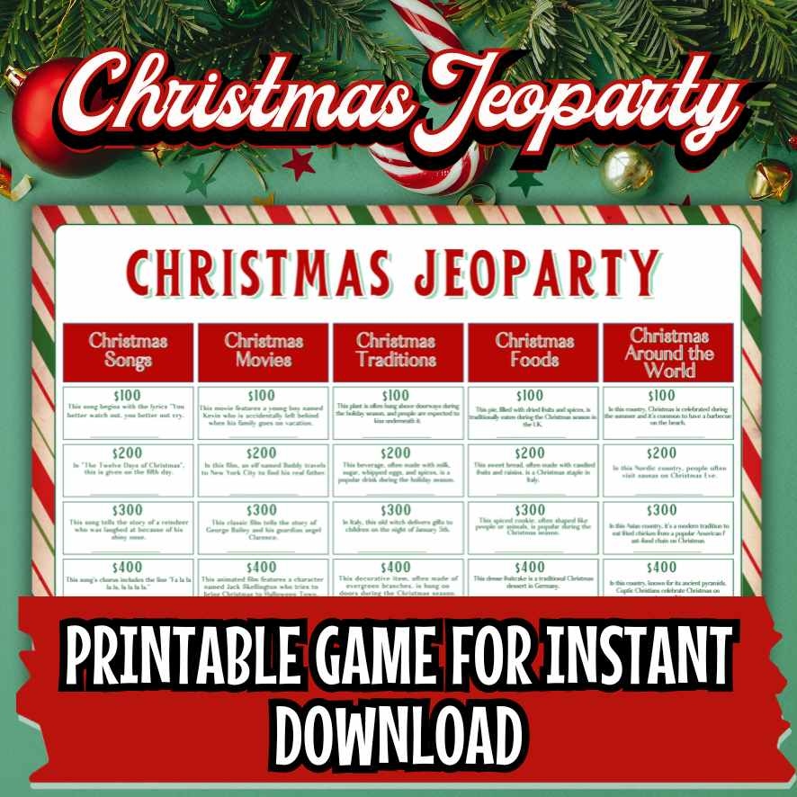 printable christmas jeopardy questions printable christmas jeopardy questions