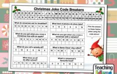 Christmas Joke Code Breakers