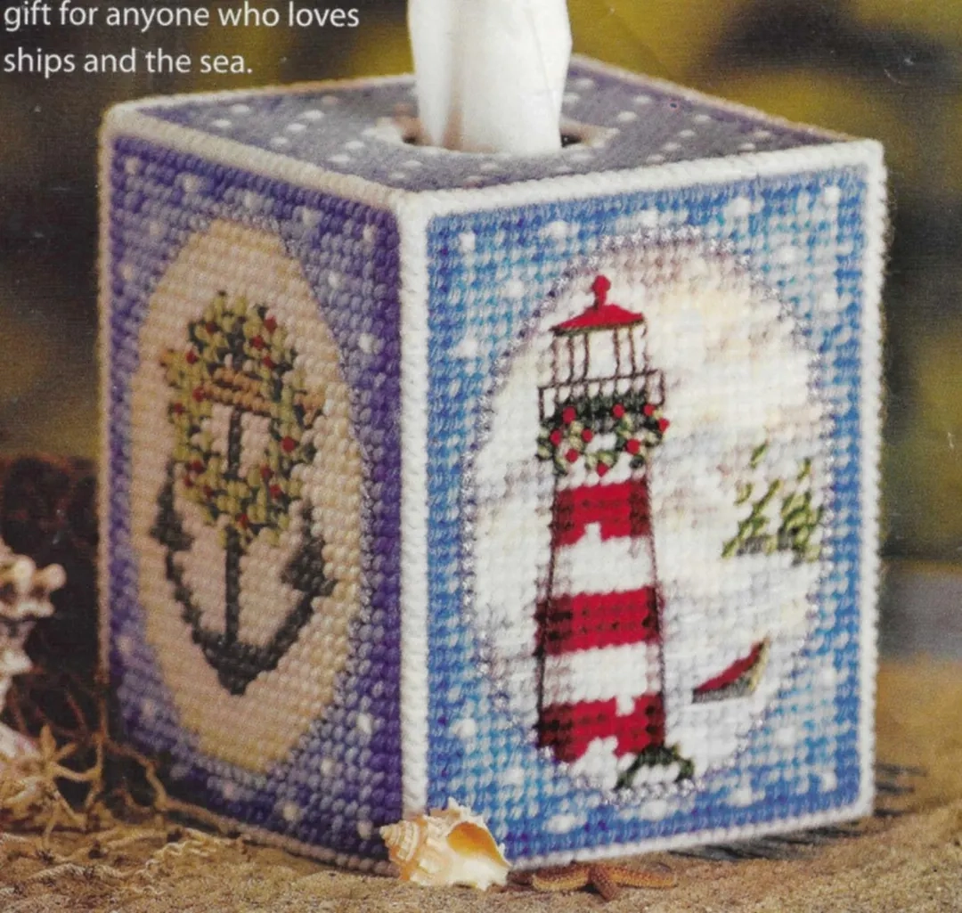 Christmas Lighthouse Plastic Canvas Christmas Lighthouse Plastic Canvas