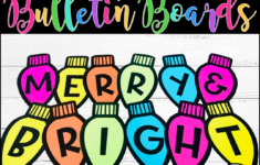 Christmas Lights Bulletin Board Letters Holiday Lights Banner