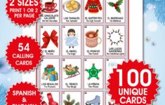 Christmas Loteria Printable