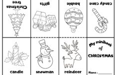 Christmas Mini Coloring Book