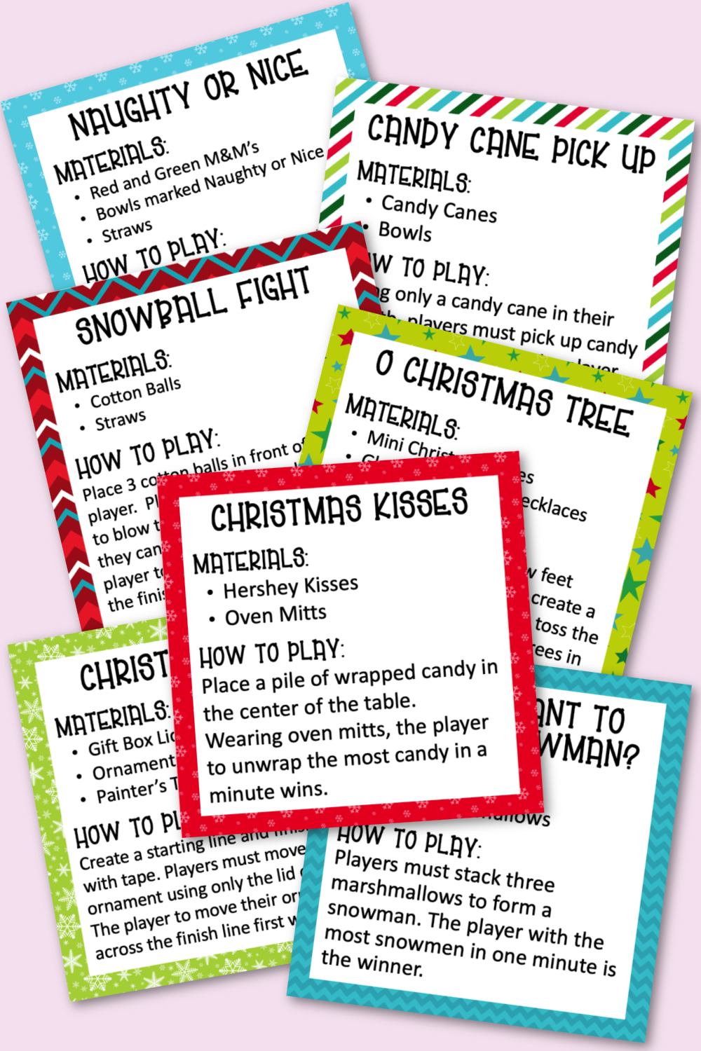 Christmas Minute To Win It Games For The Entire Family Christmas Minute To Win It Games For The Entire Family