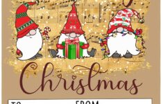 Christmas Money Card Printable