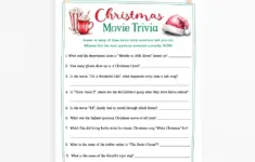 Christmas Movie Trivia Game
