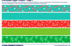 Christmas Paper Chains