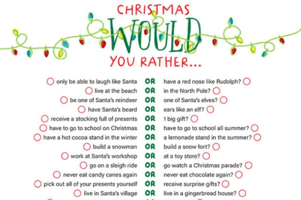 Christmas Party Games Christmas Party Games