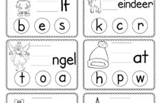 Christmas Phonics Worksheet Printable