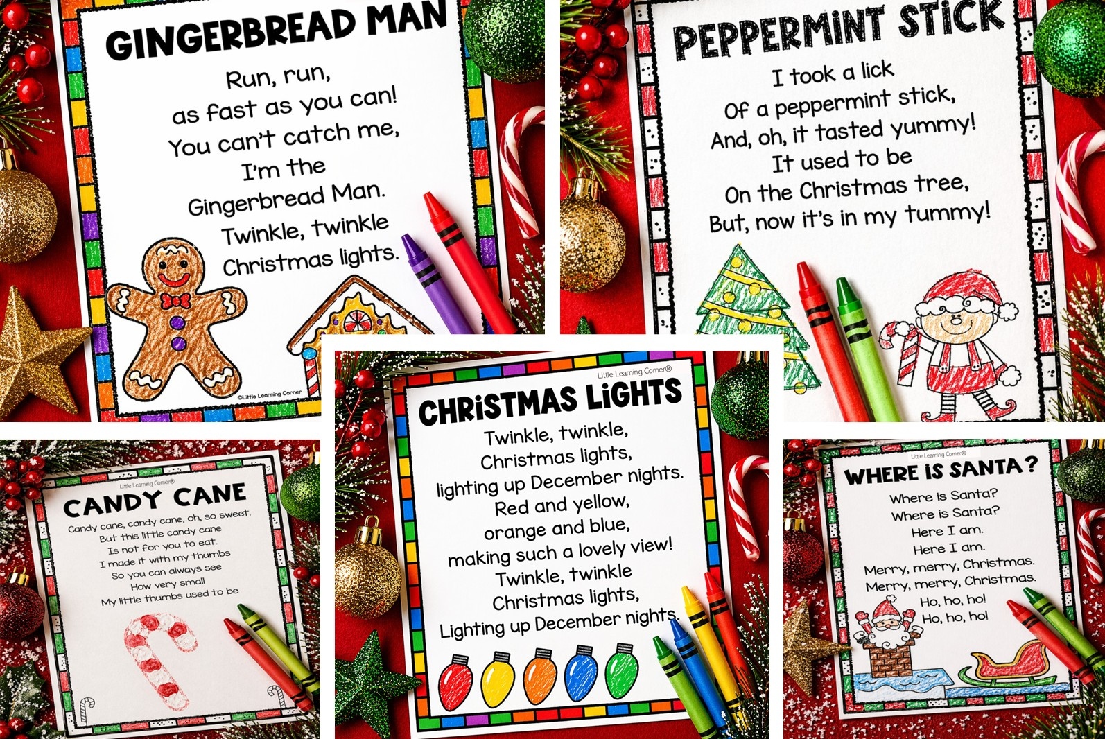 short christmas speech for kids printable
