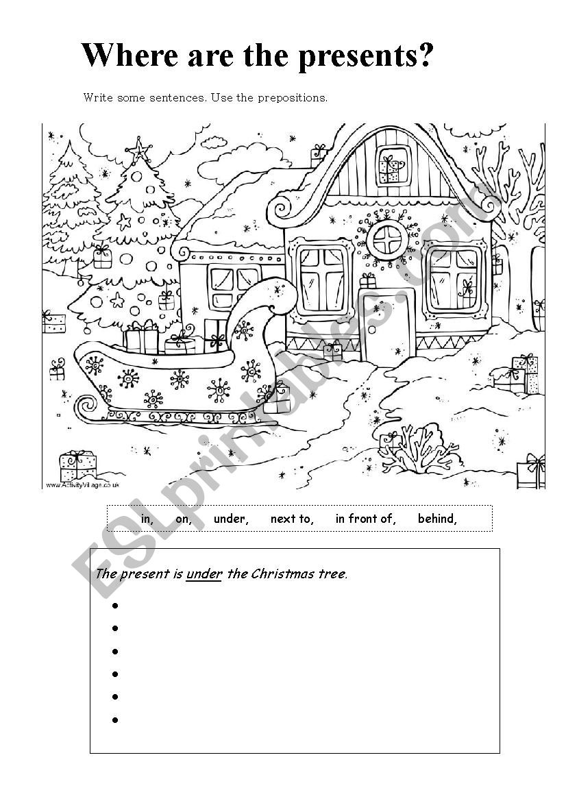 Christmas Prepositions 679356 Christmas Prepositions 679356