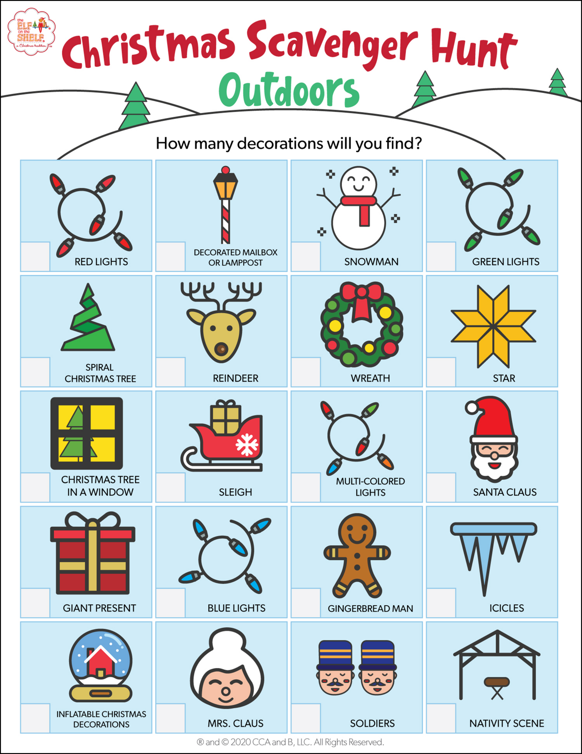 Christmas Scavenger Hunts For Kids Christmas Scavenger Hunts For Kids