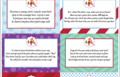Christmas Scavenger Hunts For Kids