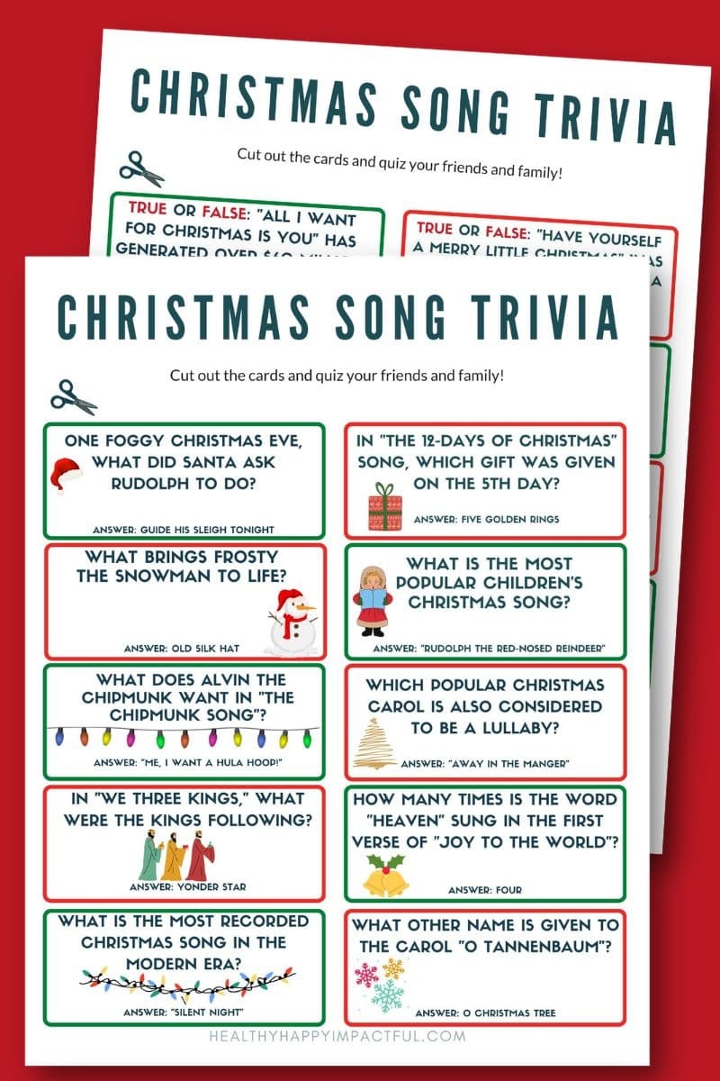 Christmas Song Trivia
