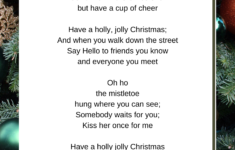 Christmas Songs Lyrics Lyrics To Popular Christmas Carols Songs With Printables