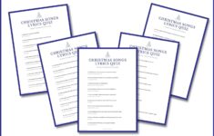 Christmas Songs Lyrics Quiz