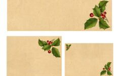 Christmas Stationery Printable