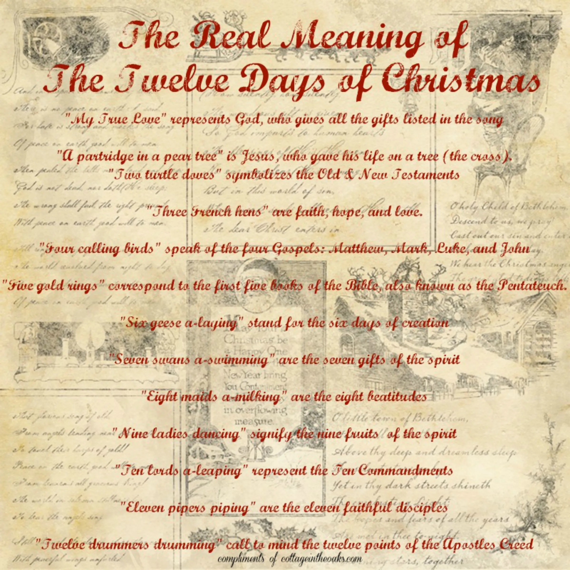 Christmas Story Booklet 12 Days Free Christmas Printables