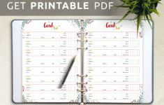 Christmas Style Card List