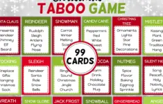 Christmas Taboo Dont Say Forbidden 70013