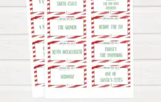 Christmas Who Am I Game Christmas