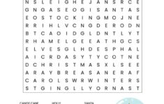 Christmas Word Search
