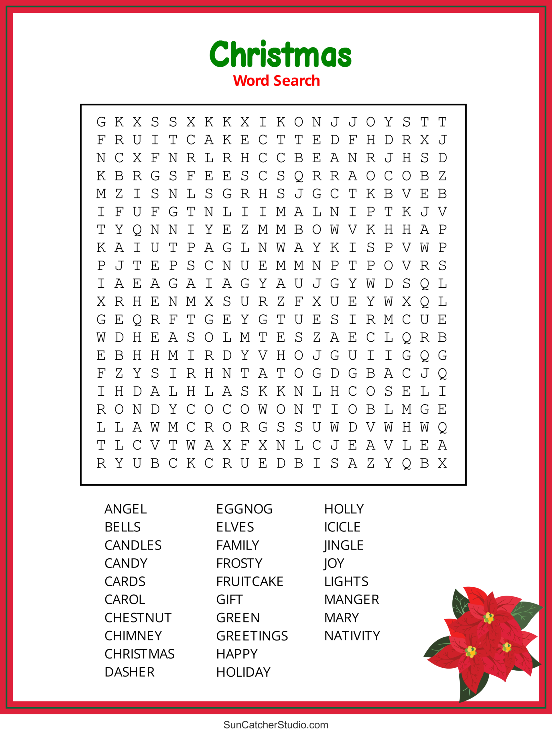 Christmas Word Search