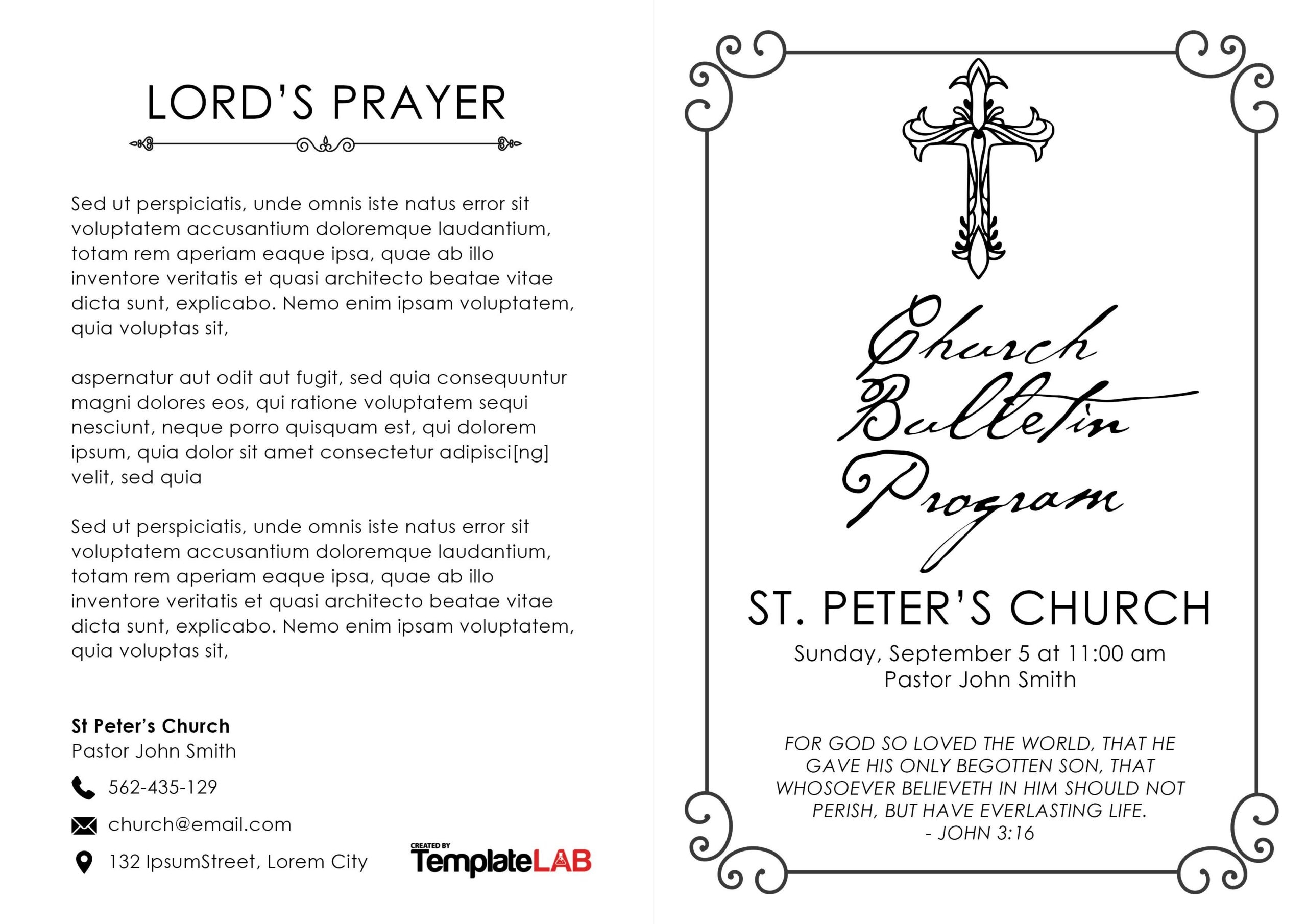 Church Bulletins Church Bulletins