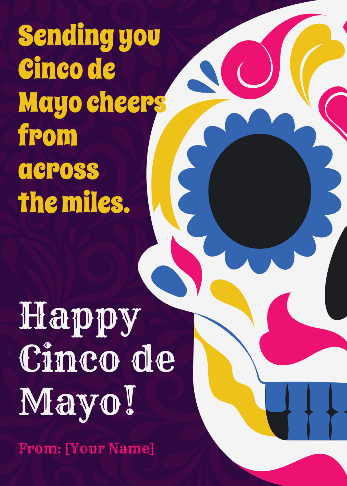 Cinco De Mayo Greeting Card