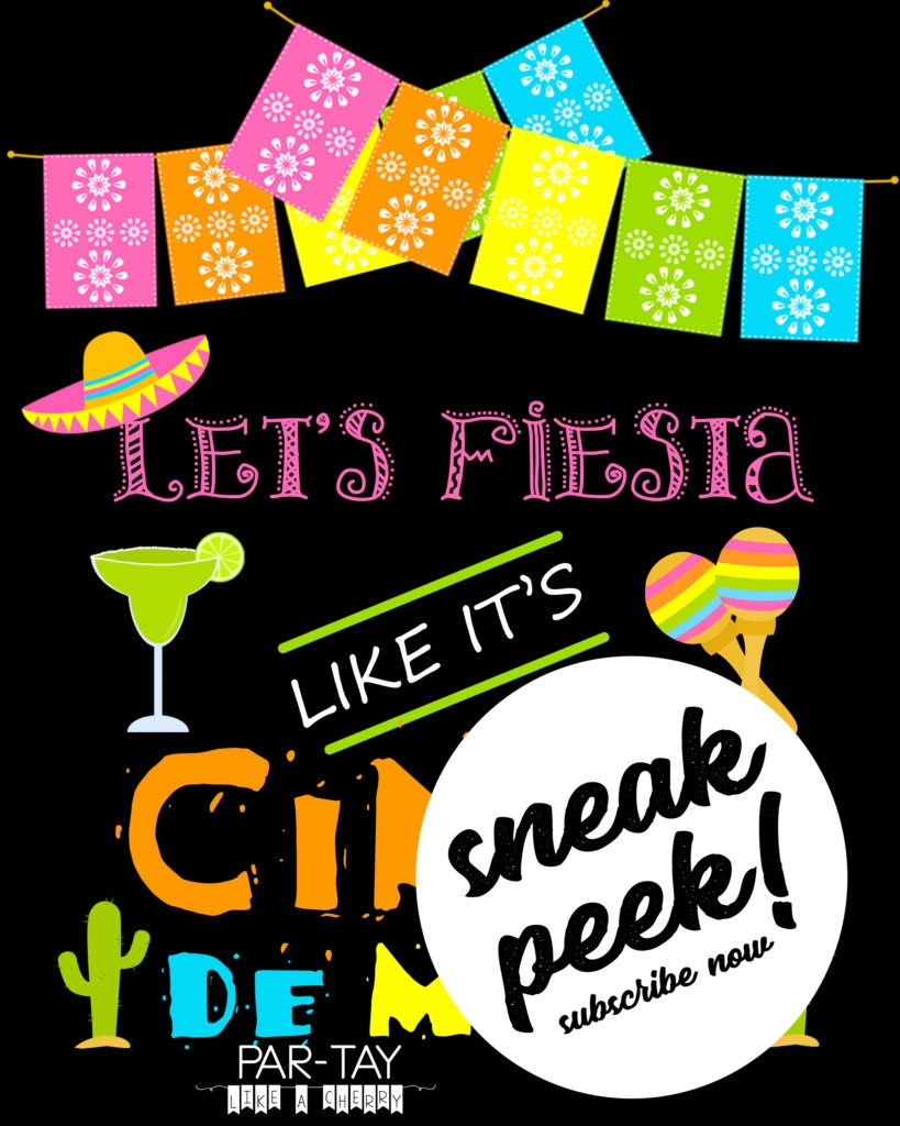 Cinco De Mayo Invitation Template