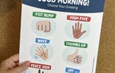 Classroom Greeting Sign
