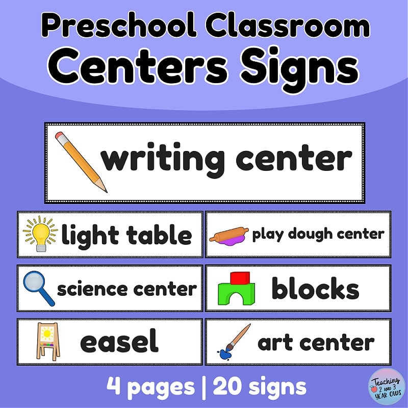 free printable bilingual classroom labels