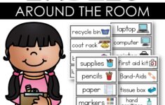 Classroom Labels With Pictures