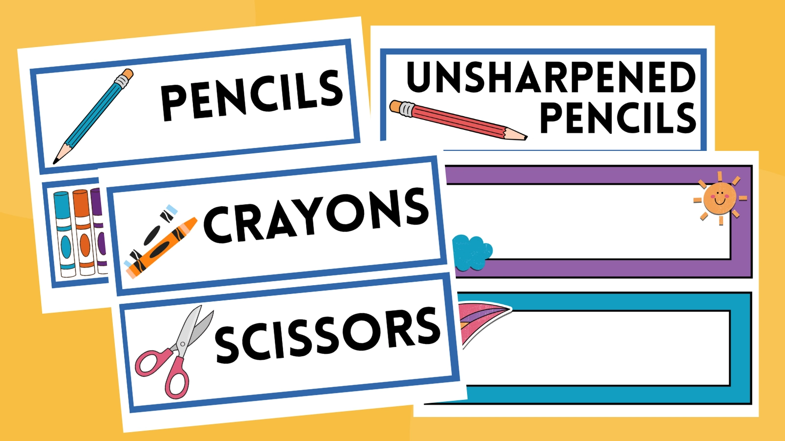 Classroom Labels Classroom Labels