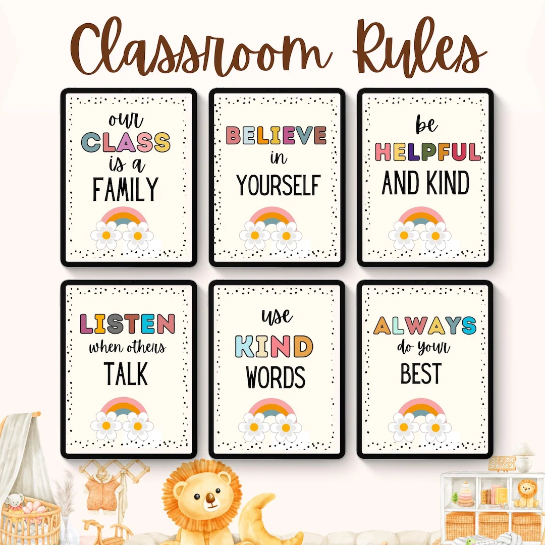Classroom Rules Printable Elementary Classroom Rules Printable Elementary