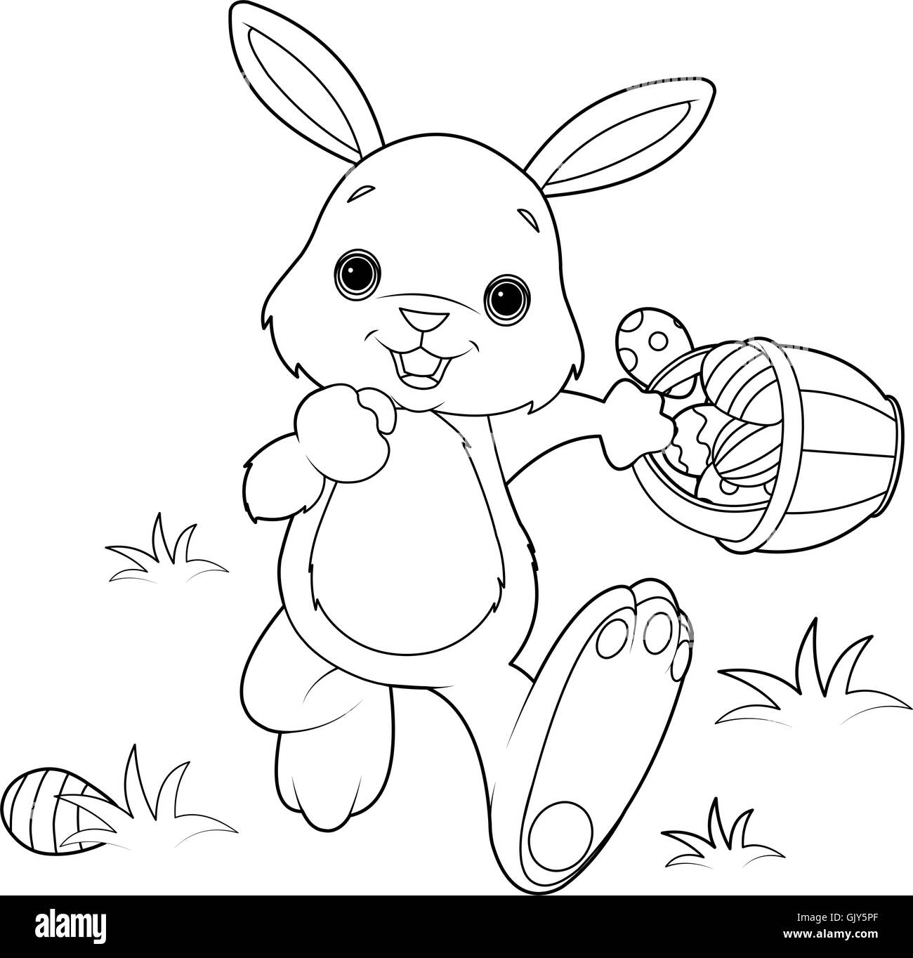Clipart Easter Bunny Black And White Clipart Easter Bunny Black And White