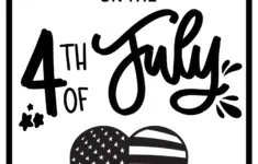 Closed 4th Of July Printable Sign