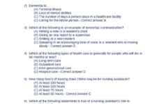 Cna Final Exam Practice Test 100 Questions With Answers 2023