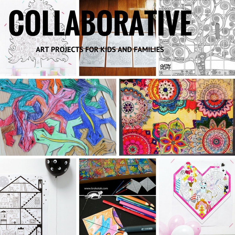 Collaborative Art Projects For Kids