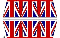 Colour And Cut Out Union Jack Bunting Template