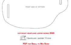 Compact Holster Pattern Pdf Digital Download