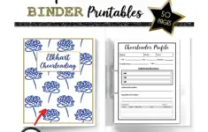Complete Cheerleading Coach Binder