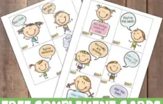 Compliment Cards For Kids