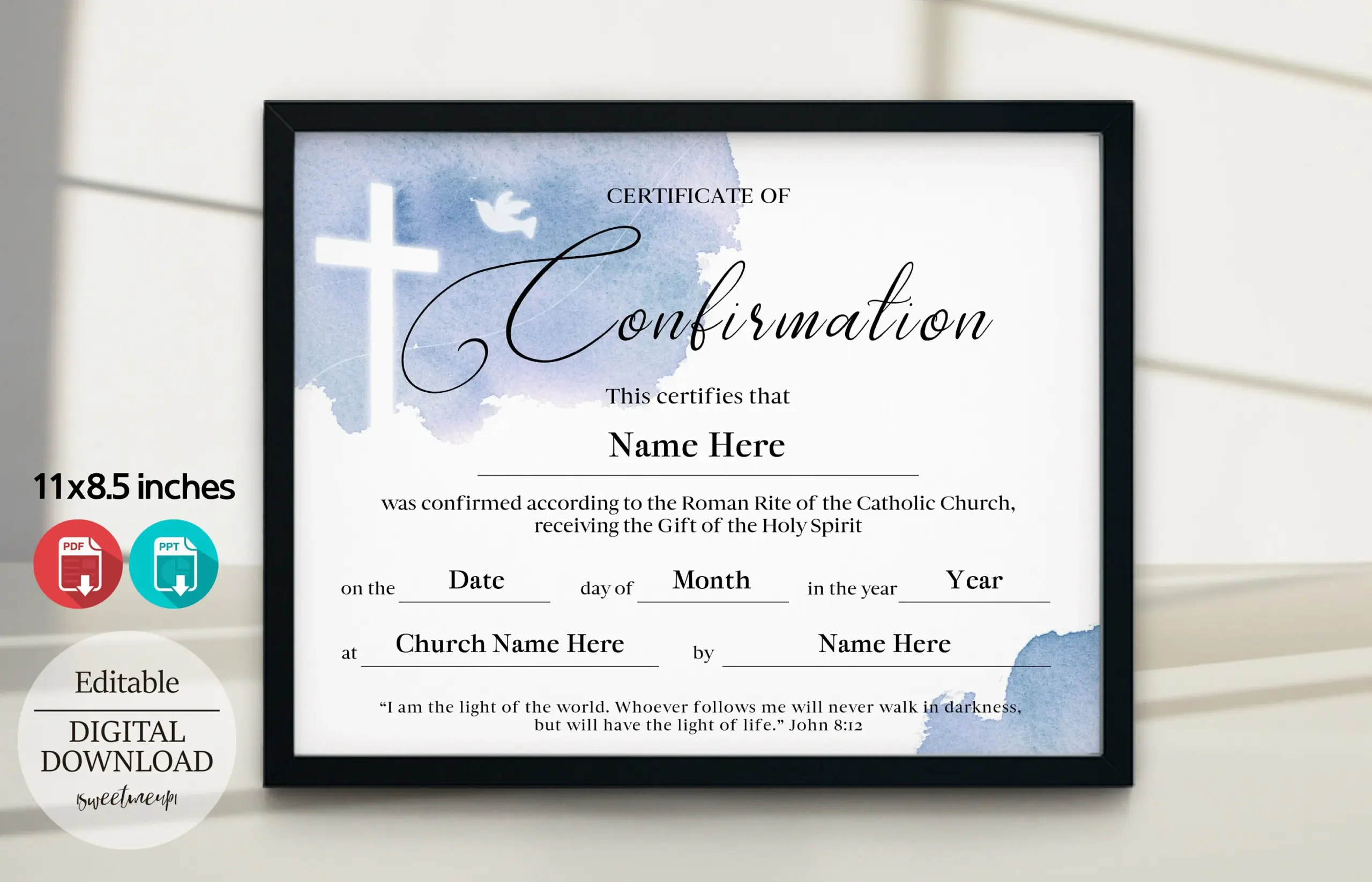 Confirmation Certificate Template Confirmation Certificate Template