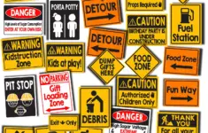 Construction Signs Construction Birthday