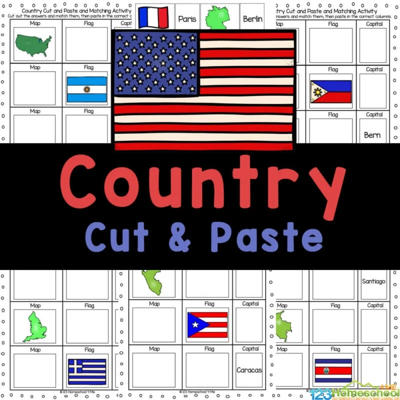 Country Flag Worksheets Country Flag Worksheets