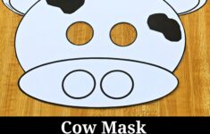 Cow Mask Printable Template