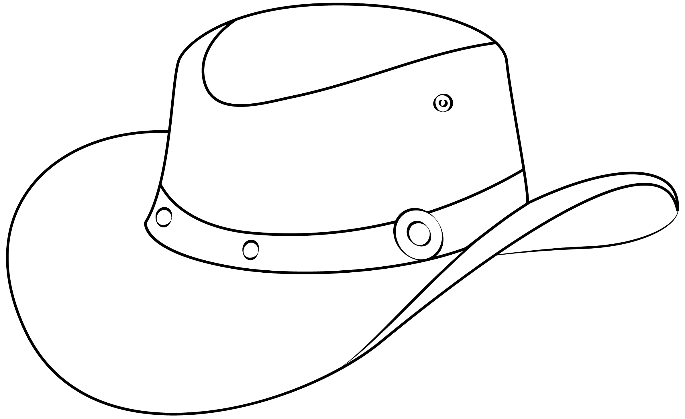 Cowboy Hat Printable Template