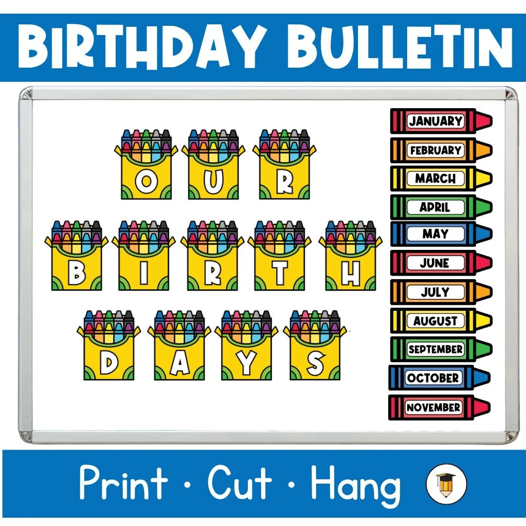 free birthday bulletin board printables free birthday bulletin board printables