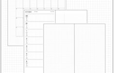 Created A Printable Pdf Template Of Hobonichi